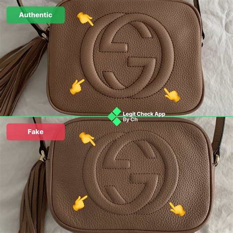 gucci soho disco bag replica vs real|authentic gucci soho disco bag.